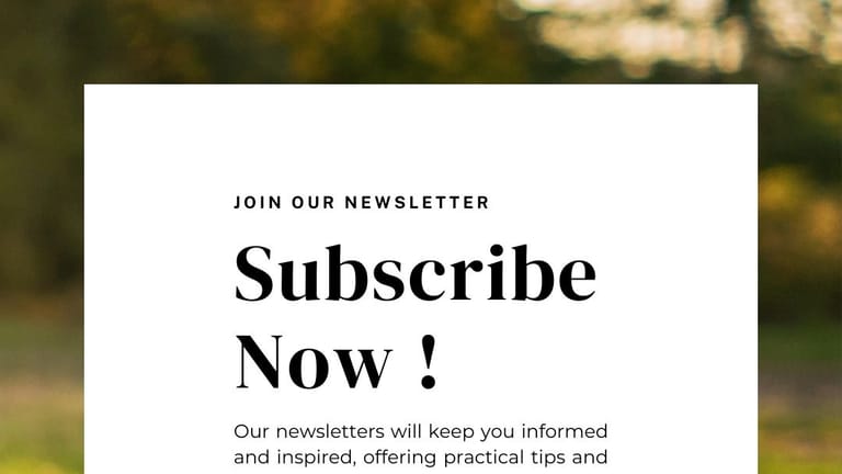 Join XVET Newsletters, Subscribe Now